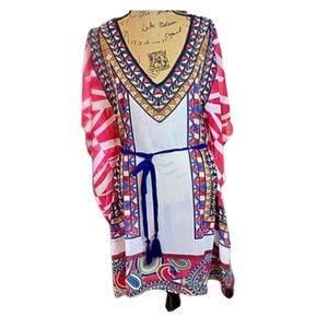 Jealous Tomato Women's Swim Cover Tunic Top